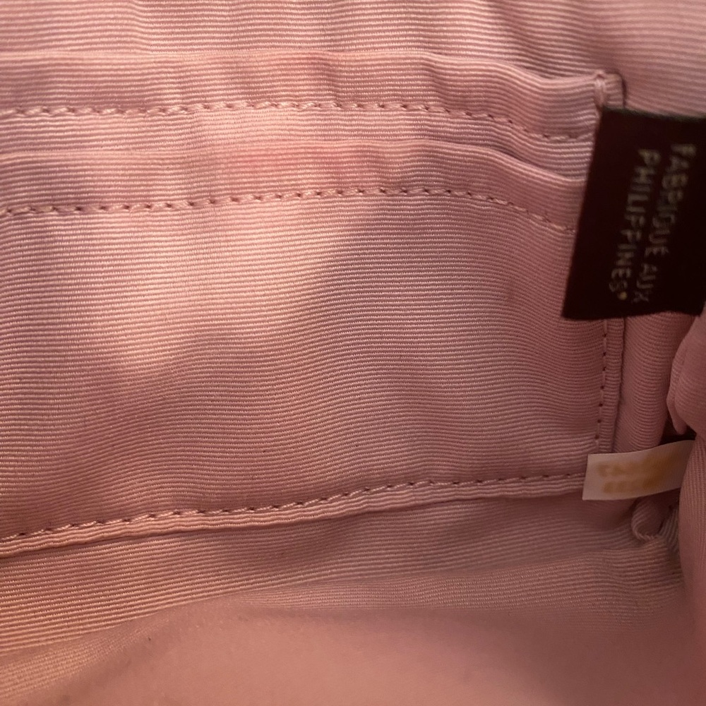 Coach Signature Pink and Tan Wristlet - Picture 9 of 11
